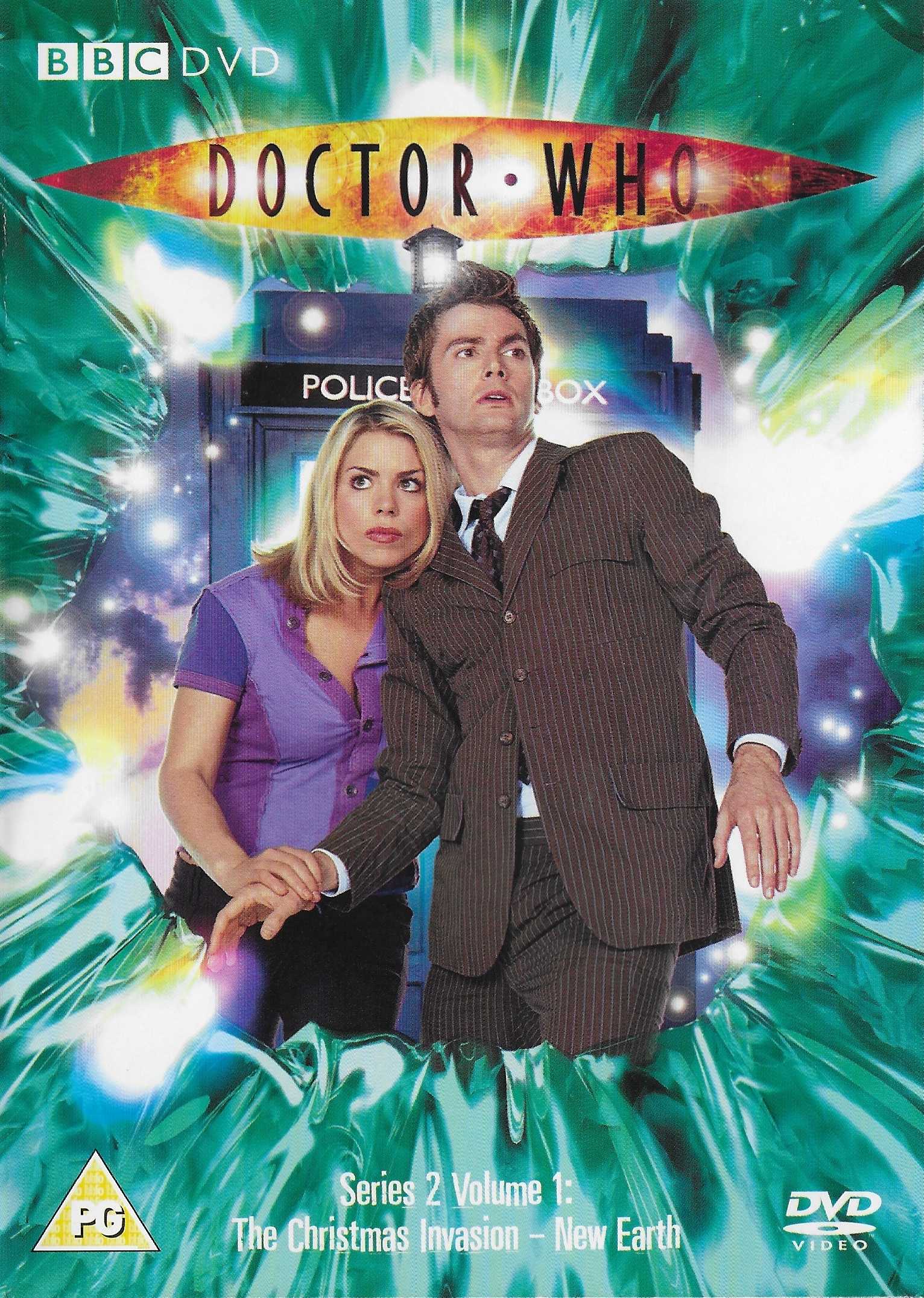 Picture of BBCDVD 1960 Doctor Who - Series 2, volume 1 by artist Russell T Davies from the BBC records and Tapes library